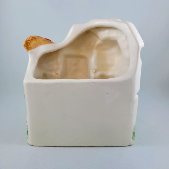 Planter Vintage Relpo Baby Blocks Children Japan #6575 Nursery Flowers Vase - Picture 6 of 11